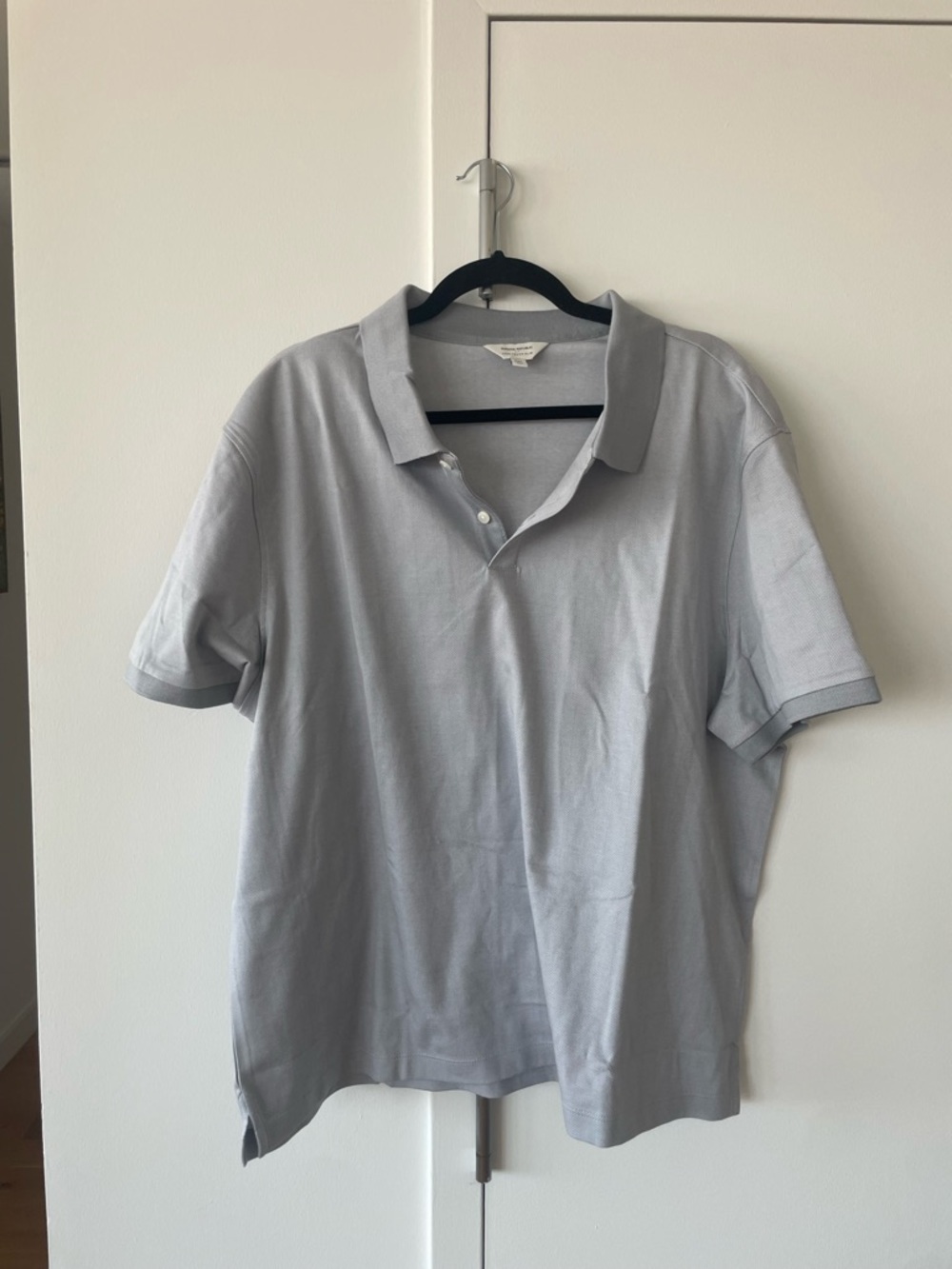 Banana Republic Light Gray Men's Polo